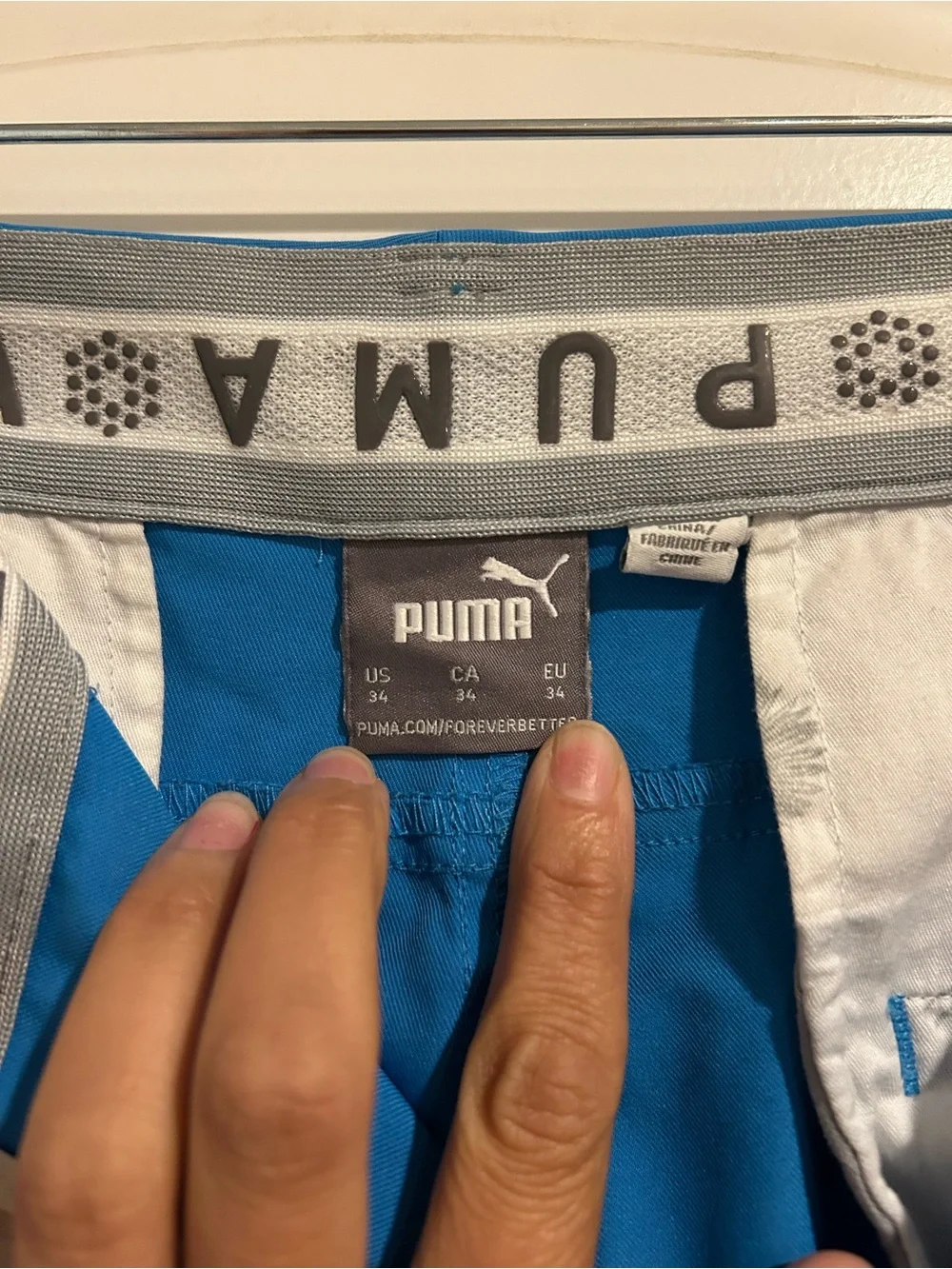 Puma Men's Bright Blue Athletic Shorts